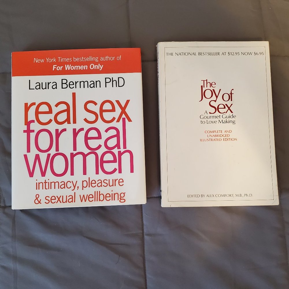 BUNDLE of Two Books – “The Joy of Sex” and “Real Sex for Real Women”